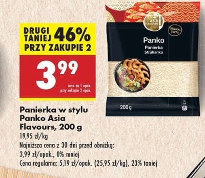 Panierka panko Asia flavours promocja