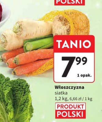 Włoszczyzna promocja w Intermarche