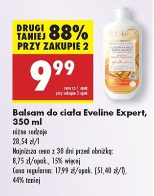 Balsam do cia艂a uj臋drniaj膮co-nawil偶aj膮cy 3w1 Eveline argan oil promocja