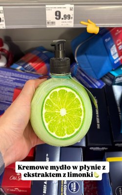 Mydło kremowe w płynie z ekstraktem z limonki promocja w Intermarche