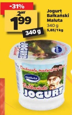 Jogurt bałkański Maluta promocja