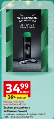 Zestaw prezentowy Wilkinson Sword promocja w Auchan
