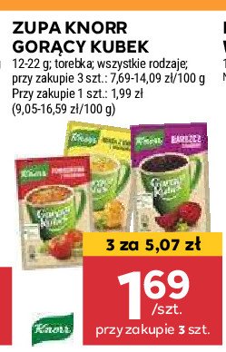 Pomidorowa z makaronem Knorr promocja