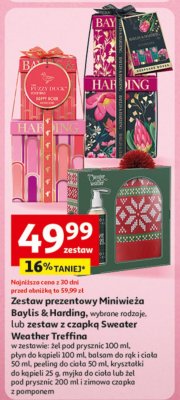 Zestaw prezentowy Miniwieża Baylis & Harding, wybrane rodzaje promocja w Auchan