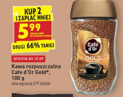 Kawa Cafe d'or gold promocja