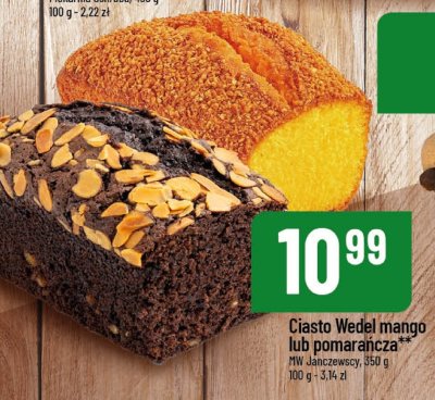 Ciasto Wedel mango promocja w POLOmarket
