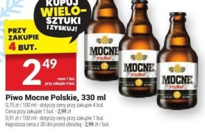 Piwo Mocne Polskie 330ml promocja w Twój Market