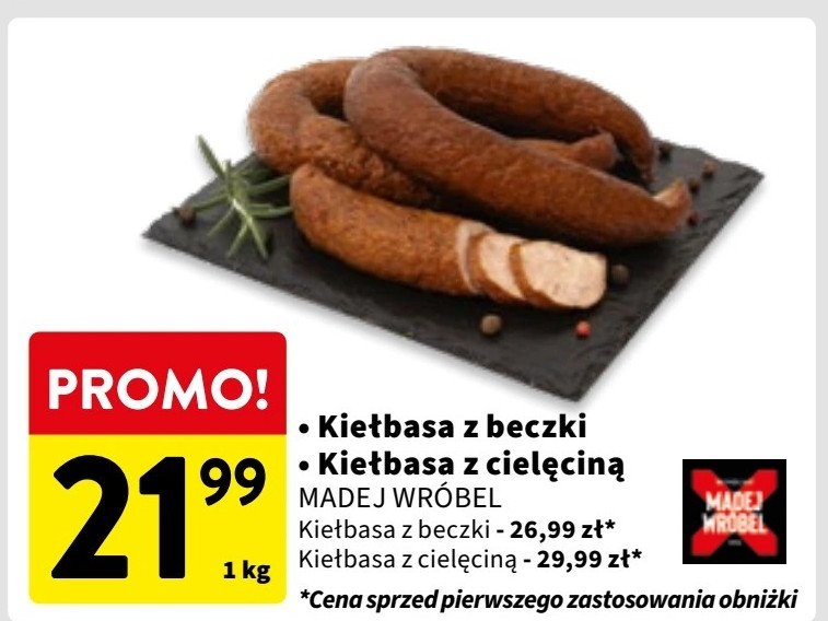 Kiełbasa z beczki Madej & wróbel promocja