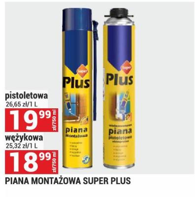 PIANA MONTAŻOWA SUPER PLUS wężykowa promocja w Merkury Market