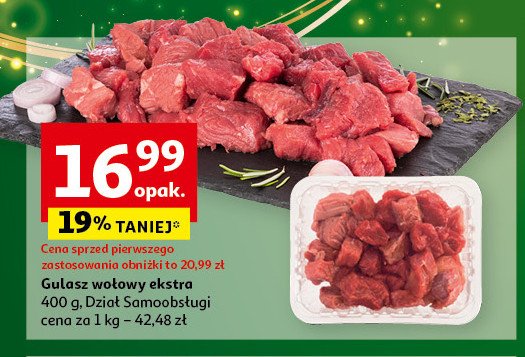 Gulasz wołowy promocja