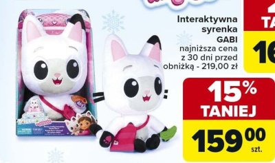 Interaktywna syrenka Gabi KOCI DOMEK GABI promocja w Carrefour