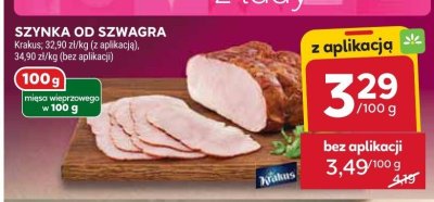 Szynka od szwagra promocja w Stokrotka