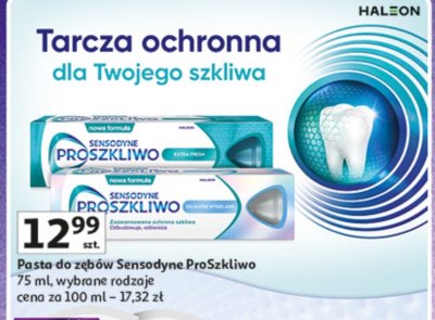 Pasta do zębów Sensodyne ProSzkliwo promocja w Auchan