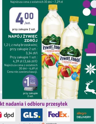 Napój Żywiec Zdrój promocja w Stokrotka