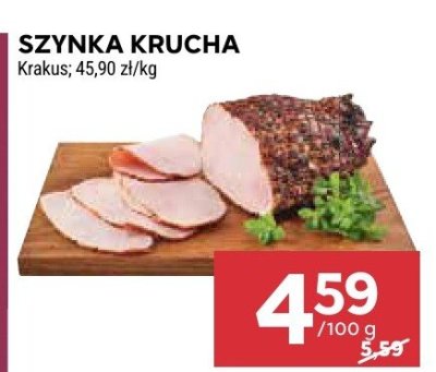 Szynka Krucha Krakus promocja w Stokrotka