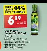 Olej len Kujawski ze smakiem Kujawski kruszwica promocja