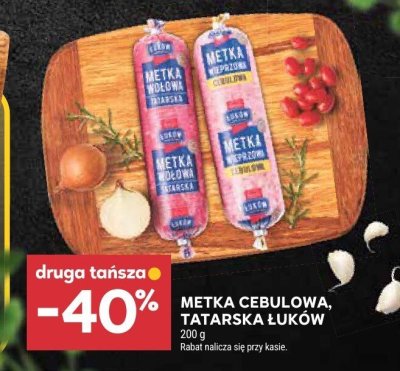 Metka cebulowa tatarska łuków promocja w Stokrotka