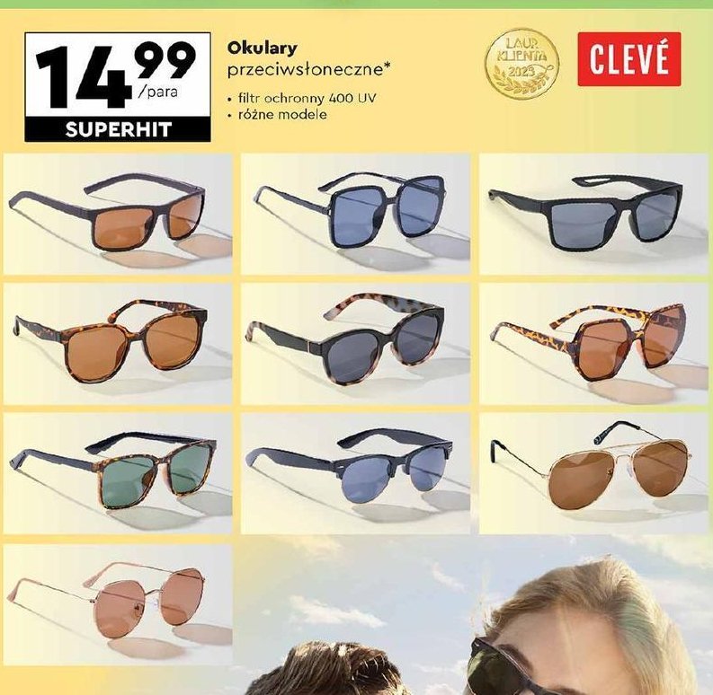Okulary przeciwsłoneczne męskie Cleve promocja
