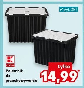 Pojemnik do przechowywania 25 l K-classic promocja