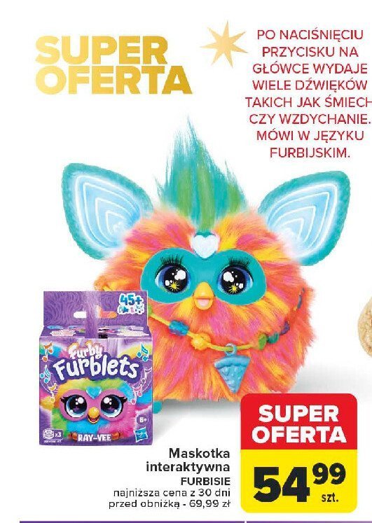 Maskotka furbisie promocja w Carrefour