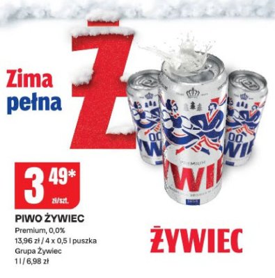 Piwo Żywiec promocja w Chorten