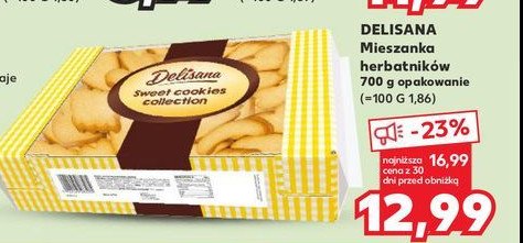 Mieszanka herbatnikowa Delisana promocja