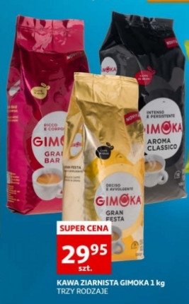 Kawa Gimoka gran bar promocja