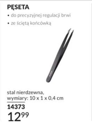 Pęseta do brwi promocja w AVON