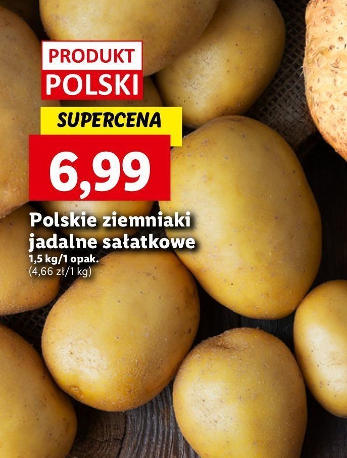 Ziemniaki sałatkowe promocja