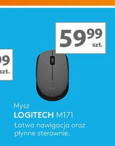 Mysz bezprzewodowa m171 (czarny) Logitech promocja