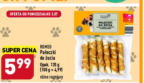 Pa艂eczki do 偶ucia Romeo (karma) promocja