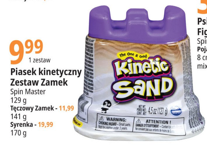Piasek kinetyczny syrenka Spin master promocja