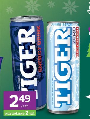 Napój energetyczny Tiger promocja w Stokrotka