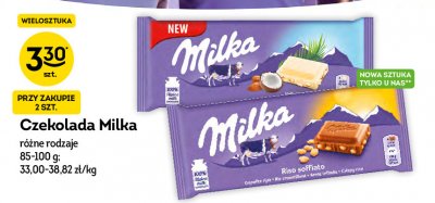 Czekolada crispy rice Milka promocja