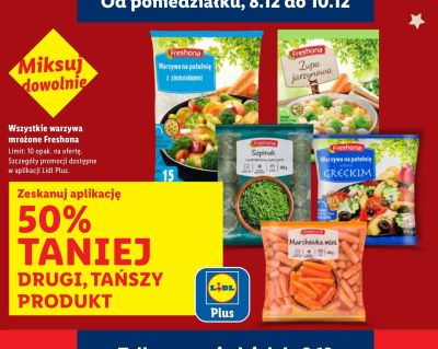 Marchewka mini Freshona promocja w Lidl