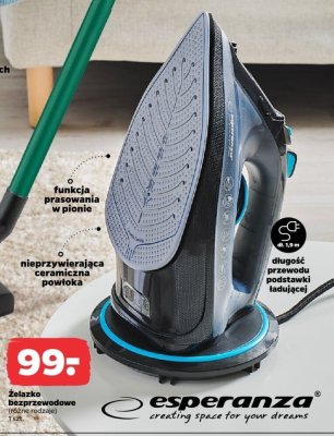 Żelazko bezprzewodowe promocja w Netto