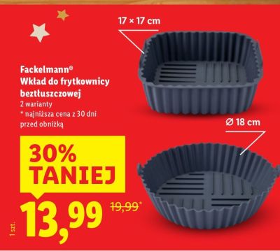 Wkład do frytownicy beztłuszczowej  promocja w Lidl