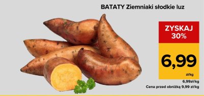 Ziemniaki s艂odkie promocja w Supeco