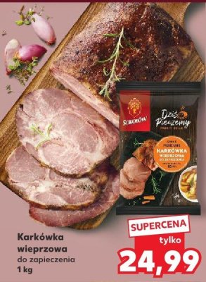 Karkówka wieprzowa do zapieczenia promocja w Kaufland