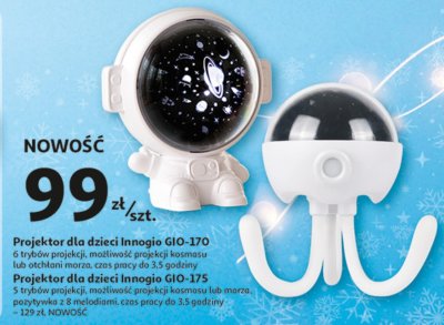 Projektor dla dzieci Innogio GIO-175 promocja w Auchan