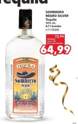 Tequila 38% alk. promocja w Kaufland