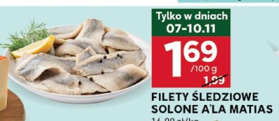 Filety śledziowe promocja w Stokrotka