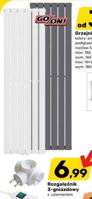 Grzejnik dekoracyjny promocja w Bricomarche