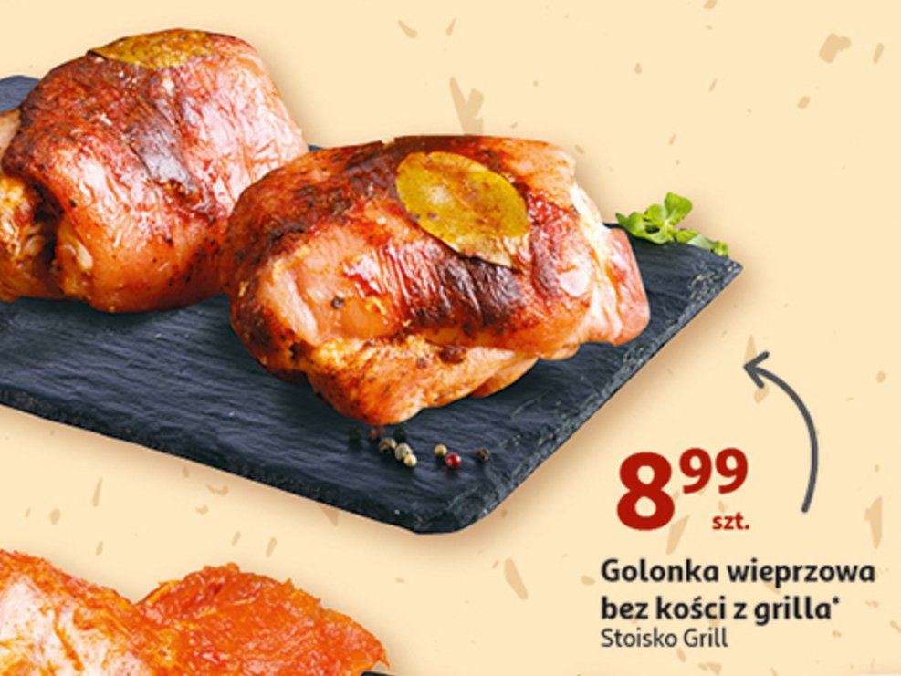 Golonka wieprzowa poci臋ta grilla promocja