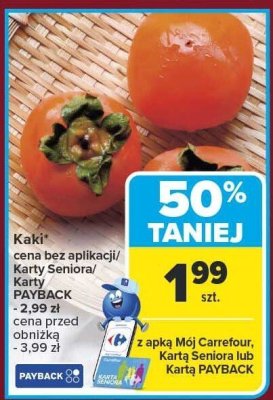 Kaki promocja w Carrefour