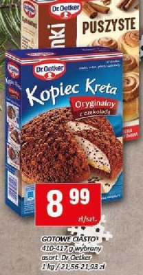 Puszyste ciasto Dr Oetker 410-417 g promocja w Chorten