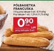 Półbagietka francuska promocja w Stokrotka