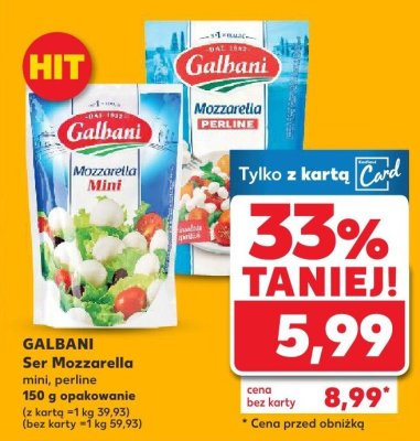 Ser Mozzarella mini promocja w Kaufland