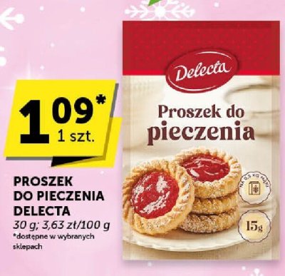 Proszek do pieczenia Delecta promocja w Euro Sklep