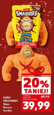 Slam Heroes Gorilla ZURU SMASHERS promocja w Kaufland